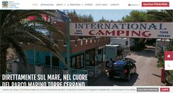 Desktop Screenshot of internationalcamping.it